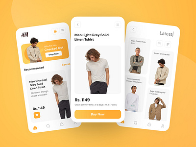 H&M App Design