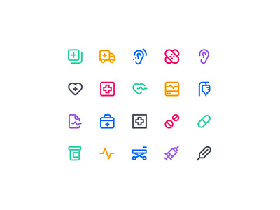 Icons Design - Medical