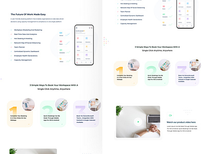 Landing Page | Website | Office space booking