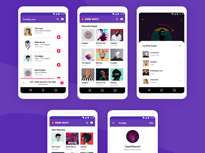 Web 1280 1 2x android app art concept design flat illustration ui ux