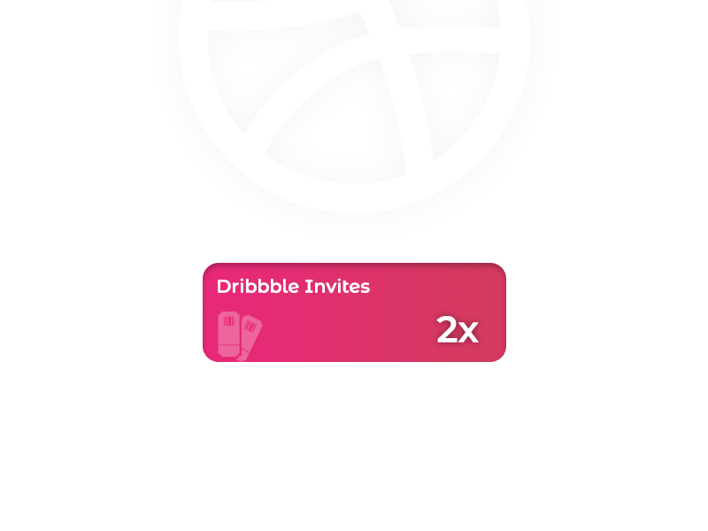 2x Dribbble Invites animation design interaction ui