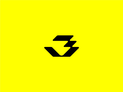 3 3 logo 36dayoftype number logo
