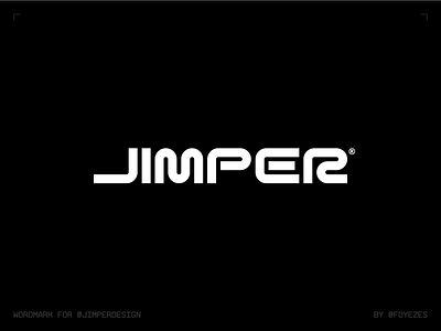 JIMPER - Wordmark design branding logo personal branding typography wordmark