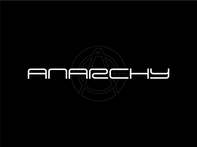 ANARCHY - Lettering anarchy branding lettering logo typography wordmark