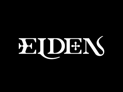ELDEN - Digital Typography branding letter logo lettermark logo typography wordmark