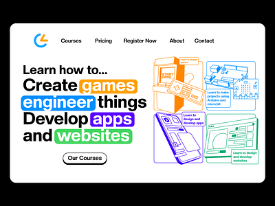 Creator Lab | Landing Page Design landing page ui website
