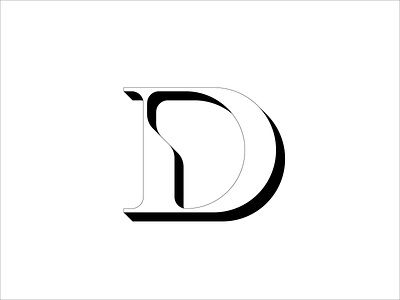 D Exploration custom letter d logo exploration letter exploration logo