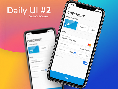 Credit Card Checkout Page Exploration app checkout credit card credit card payment dailyui 002 exploration payment method ui