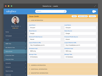 Salesforce Redesign