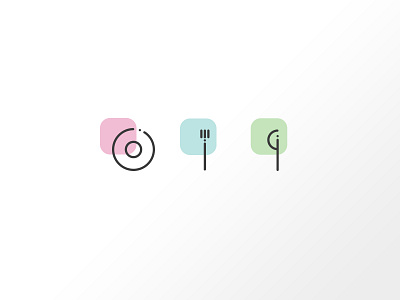 Kitchen cutlery/utensils icons cutlery food icon icons kitchen line icons linear linear icons minimalistic restaurant utensils