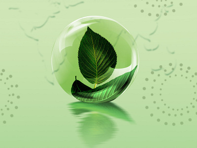 Nature Ball environment graphic design greenery