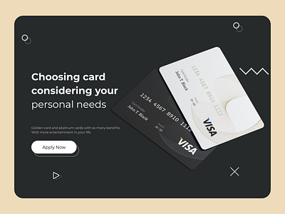 Credit Card Company - Landingpage design graphic design landing page design landingpage ui ux webdesign website