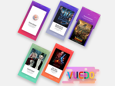 WUEDO - Cinema Booking & Recommendation App app booking cinema film movie screens trailers ui