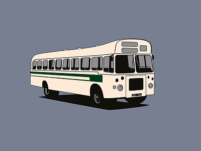 Retro Kenya Bus bus illustration kenya nairobi