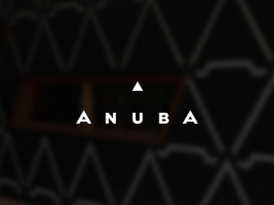Anuba Lounge africa bar black branding design icon kenya logo lounge mombasa typography urban vector