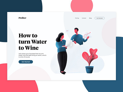 Example Landing page