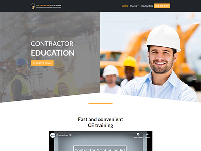 123continuingeducation bootstrap frontend webdesign