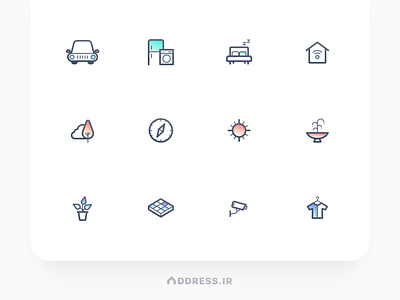 Address.ir Icons Part A