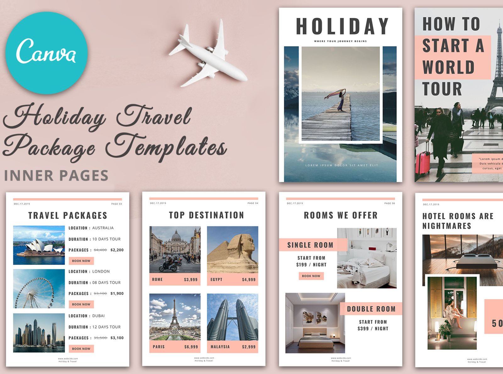 Holiday Template Canva