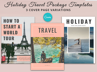 Holiday Travel Package – Canva Templates canva canva builder canva holiday template canva package canva templates canva travel templates pennyblack pennyblack canva templates pennyblack marketplace pennyblack templates