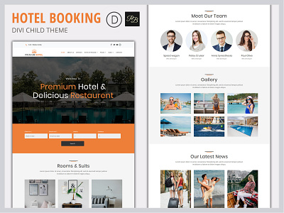 Hotel Booking - DIVI Child Theme