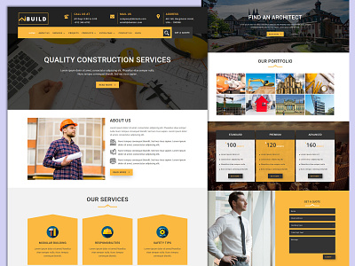 iBuild – Construction Divi Child Theme