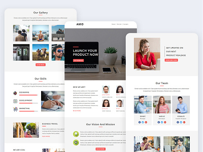 Amo Email Newsletter Template