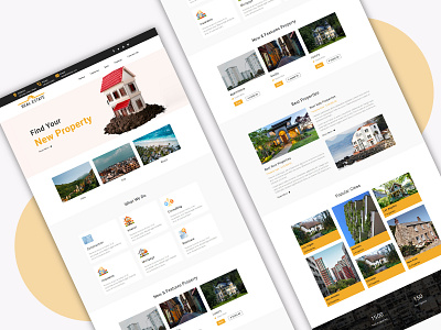 Real Estate Landing Page Template architecture construction housing industry landing page landing page design landing page template landingpage marketing pennyblack pennyblack templates property real estate realestate realtor rental residential responsive