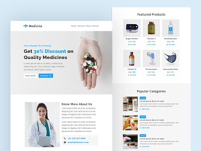 Medicine Email Newsletter Template campaign monitor email templates mailchimp marketing medical care medicine newsletters online medicine pennyblack pennyblack templates pharmaceutics pharmacist pharmacy stampready