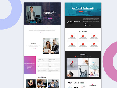 Apollo – HTML Landing Page Template