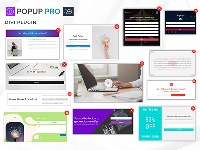 POP-UP PRO DIVI PLUGIN branding divi extension popup ui