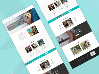 Veterinary Clinic – Divi Child Theme divi child theme graphic design ui veterin