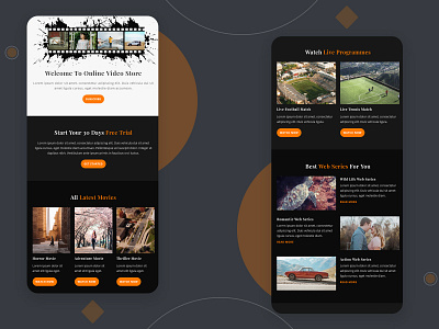 Movie – Multipurpose Responsive Email Template email template entertainment categories.