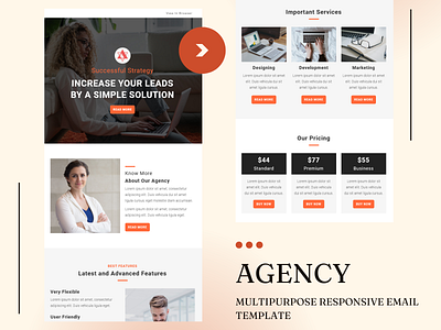 Agency – Multipurpose Responsive Email Template marketing company