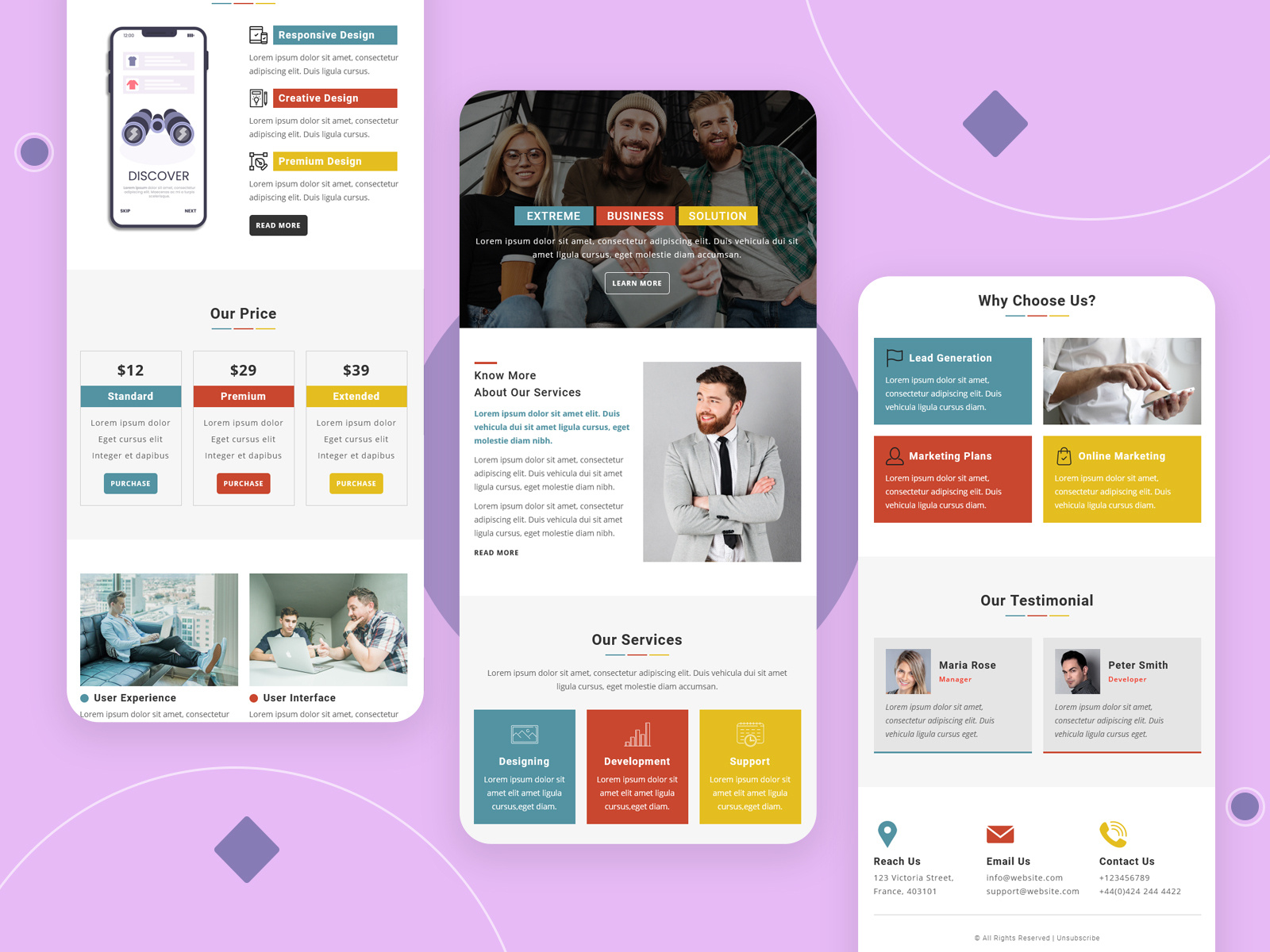 Modern Multipurpose Responsive Email Template By Pennyblack Templates On Dribbble Modern Multipurpose Responsive Email Template By Pennyblack Templates On Dribbble
