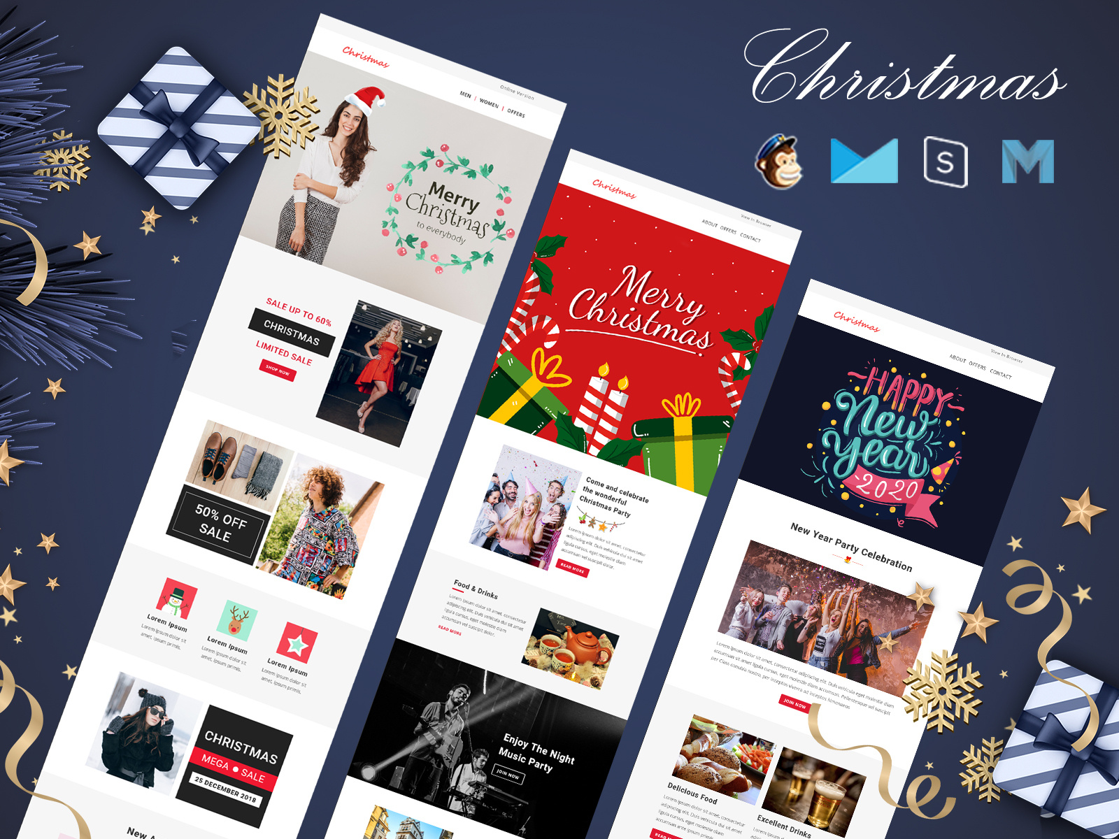 Christmas Multipurpose Responsive Email Template By Pennyblack Templates On Dribbble Christmas Multipurpose Responsive Email Template By Pennyblack Templates On Dribbble