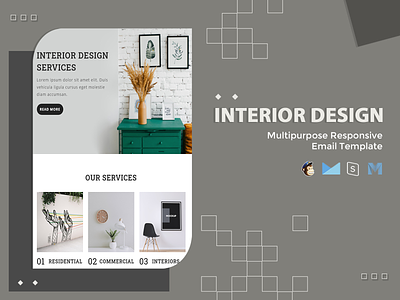 Interior Design – Multipurpose Responsive Email Template