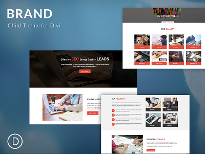 Brand – Child Theme for Divi