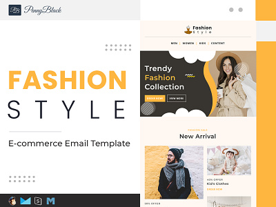 Fashion Style – E-commerce Email Template ecommerce email marketing email template fashion template