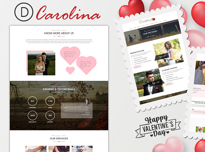 Carolina – Photography Divi Child Theme divi child theme divi marketplace divi theme divi users