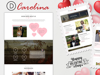 Carolina – Photography Divi Child Theme