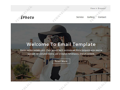 iPhoto – Responsive Email Template