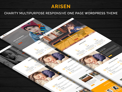 Arisen - Charity WordPress Theme