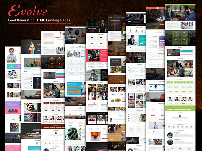 Evolve - Lead Generating HTML Landing Pages
