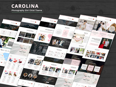 Carolina – Photography Divi Child Theme