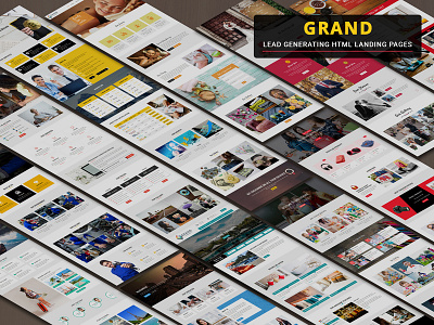 Grand - Lead Generating HTML Landing Pages