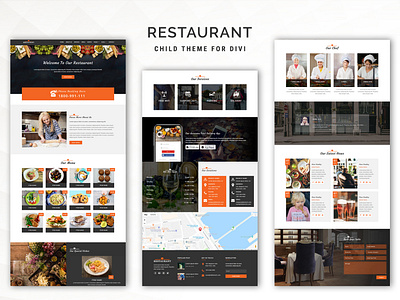 Restaurant – Child Theme fo Divi bar cafe coffee shop divi divi child theme hotel mobile friendly responsive restaurant wordpress