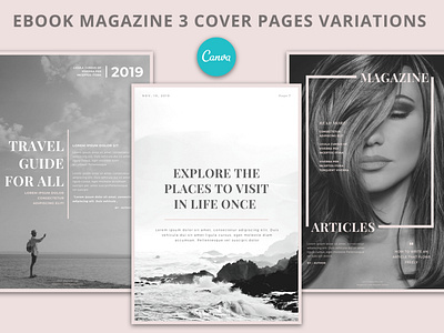 Canva Magazine Template designs, themes, templates and downloadable ...