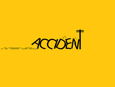 ACCIDENT branding design graphic graphic design graphicdesign logo logoconcept logodesign logoinspiration logotype