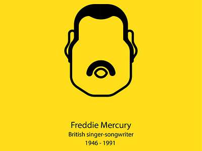 Freddie Mercury
British singer-songwriter